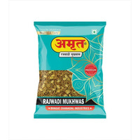 Amrut Rajwadi Mukhwas - (200Gm X 4 = 800G) (Pack Of 4) | Digestive Crunchy And Tasty Mouth Freshener Traditional Refreshing Mukhwas Ready To Eat