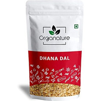 Organature Roasted Dhana Dal | Mukhvas, Mouth Freshener, After Meal Snack | Roasted & Split Coriander Seed | (850 Grams)