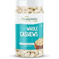 Happwally Natural Premium 100G Whole Cashews | Whole Crunchy Cashew | Premium Kaju Nuts | Nutritious & Delicious | Gluten Free | Source Of Minerals & Vitamins