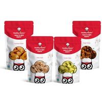 Healthy Master Baked Chips Combo 400G | (Ragi,Quinoa,Oats,Palak) Chips