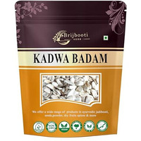 Brijbooti Kadwa Badam Peeled - Sugar Badam Giri - Sky Fruit - Diabetes Bitter Almonds (50 Gr)