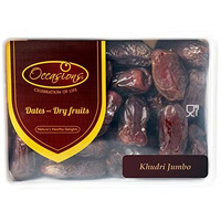 Ocassions Khudri Jumbo Dates Khajoor 1000 Gms,Original Saudi Arabia Khajur- Pack Of 2 (1 Kg)| Khajur | Khajoor | Khejur