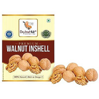 Dry Fruit Hub Walnuts 1Kg With Shell | Sabut Akrot | New Crop Walnuts Inshell | Fresh And Natural Walnut | Kagzi Akhrot | Easy To Break Shell Chilean Walnuts
