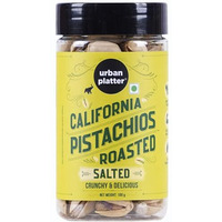 Urban Platter Roasted Salted California Pistachios, 100G [Lightly Salted | Premium California Pistachios In Shell | Rich In Fibre | Rich In Protein | Add To Fruit Salads, Oatmeals, Trail Mixes, Desserts, Baked Goods]