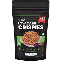 Green Sun Low Carb Crispies | Pack Of 1 | Healthy | Chakli | Murruku | Spirals | Keto Friendly | Tasty Savoury Snack | Namkeen | Low Calorie