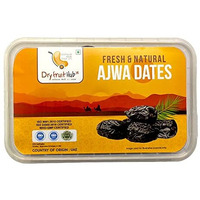 Dry Fruit Hub Ajwa Dates 1Kg | Ajwa Khajoor | Ajwa Dates Original,Madina Ajwa Dates,Original Ajwa Dates Pack Of 2 Each 500G, Fresh