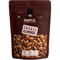 Eat Anytime Premium Smoked Almonds | High Protein & Rich In Vitamin | Healthy Snacks & Dry Fruit For Breakfast | Smoked Almonds - 300Gm