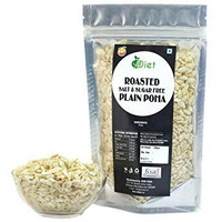 D4Diet- Roasted Salt Free Poha -Namkeen/Roasted Snacks/Healthy Snacks - 1000 Gram