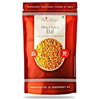 Spiceraga | Hing Chana Dal Pack Of 5 | No Palm Oil | Pure Groundnut Oil | No Trans Fat | Crispy & Spicy Teatime Snack | Healthy Namkeen Snack | 100% Natural Ingredients | 160G Each