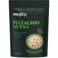 Elegity California Salted Whole Pistachios 500 Gm|Crunchy, Tasty & Healthy|Rich In Fiber & Protein|No Added Preservatives