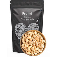 Fruitri Premium Whole Cashews 500G | Natural Whole Crunchy Cashew Nuts | Premium Kaju Nuts Dry Fruit | Nutritious & Delicious | Gluten Free & Plant Based Protein | W320