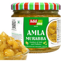 Add Me Fresh And Homemade Seed Less Dry Amla Murabba 300 Gm Without Sugar Syrup Awla Murabba Glass Jar