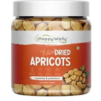 Happywally Apricots - 250Gm | Dry Fruits | Dried Apricot | Khumani | Dried Apricots | Dry Fruits Apricots | Rich In Fibre | Gluten Free | Pack Of 1