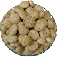 P P Foods Roasted Jowar Puff Kali Mirchi 400 Gm (Pack Of 2, 200Gm Each)