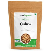 Pure Organio Organic Cashew Nuts W320 - Raw Organic Cashews (Kaju) - Npop Organic Certified (Raw Cashew Nuts, 200 Gm)