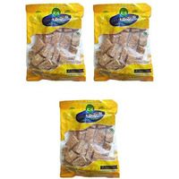 K.S Karthik Kovilpatti Special Ghee Coated Ko Ko Mittai (Crushed Groundnut Chikki Candy) Pack Of 3 X 200Gm (600 Gm)