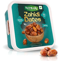 Nutrovally Foods 400G Dry Fruits Zahidi Dates Jar | Healthy & Nutritious Soft Khajoor | Khajur Rich In Iron, Fibre & Vitamins