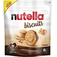 Nutellas Biscuits Crunchy Cookies With Creamy Hazelnut Filling 193Gm