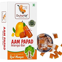 Dry Fruit Hub Aam Mango Papad Toffee 1Kg Fruit Snacks Dried Mango Candy (Bite-Sized, Real Mango Pulp Candy),Dried Mango Papad