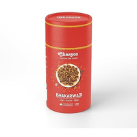 Chaayos Bhakarwadi (450G Pack) | Chai Time Snack | Ready To Eat Bhakarwadi Snacks | Mini Bhakarwadi | Indian Namkeen Nashta | Authentic Regional Preparation | Traditional Indian Snacks | Party Snacks