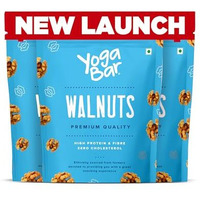 Yogabar Premium Walnuts 750G (250G X Pack Of 3), High Protein And Fibre, Zero Cholesterol, Ethically Sourced