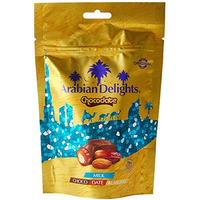 Arabian Delight Chocodate Arabian Date Stuffed With A Golden Roasted Almond & Covered With Milk Chocolate 90G