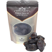 Purani Dilli Se Premium Medjool Black Dimond Super Jumbo Dates/Khajur Aaaaa Class L World's Finest (400 Gm)