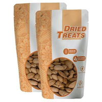 Dried Treats Dried Fruits Nuts And Seeds (Kagzi Almonds, 500G (2X250G))