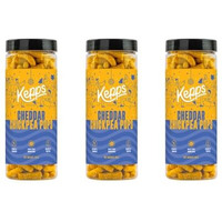 Kepps Cheddar Chickpea Pops Pack Of 3 (110 Gm X 3)