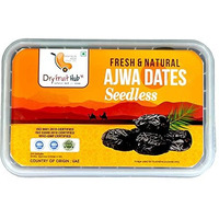 Dry Fruit Hub Ajwa Dates Seedless 1Kg | Ajwa Khajoor Seedless Natural | Ajwa Khajoor Ajwa Dates Original, Madina Ajwa Dates Original Ajwa Dates Seedless