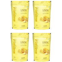 Vishnu Delight Flavoured Cheese & Herbs Organic Makhana Jar, 60G Each Pack Of 4 - Nutritious, Tasty, And Sustainably Sourced Fox Nut Snack