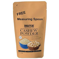 Bogatchi Cashew Nut Flour - Cashew Powder For Making - Curry, White Gravy, Malai Kofta, Dum Aloo, White Chicken, Kaju Shake , Kaju Katli, Ice Cream , 200G , Free Measuring Spoon