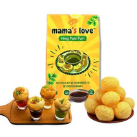 Mama's Love 200 Pcs Ready-To-Cook Heeng Golgappa Pani Puri Packet Readymade - Homemade Pani Puris | Each Pack Includes 50 Pcs Pani Puri, 2 Types Of Masala, 1 Tamarind Imli Chutny (Pack Of 4)