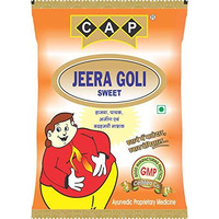 Cap Jeera Goli Digestive Tasty Healthy Khatti Mithi Churan - 400 Gms
