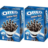 Oreos Wafer Roll With Vanilla Flavoured Cream, Creamy Munchy, 54G, Pack Of 2