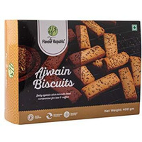 The Flavour Republic Ajwain Biscuits - 800 Gms(Combo Pack 2 * 400 Gms) Pure Vegetarian Premium Salty Ajwain Biscuits