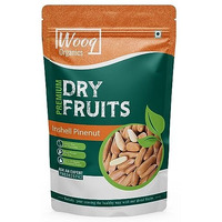 Wooq Organics Premium Pine Nuts Whole 50G, Chilgoza Big Size