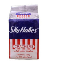 Sky Flakes Original Crackers Cookies Delicious Crunchy Snack Pack 100Gm