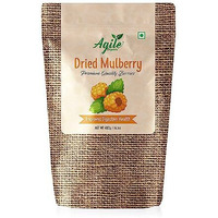 Agile Organic Naturally Dried Mulberries | Naturally Sweet Dried Mulberry | 400 Grams