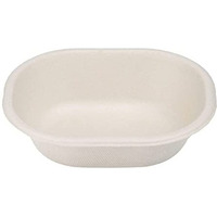 Sanwalsa Disposable Hard Paper Bowl, 250Ml, Set Of 50, Beige