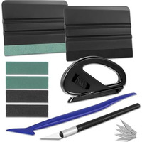 Sthira 8Pcs Car Window Tint Tool Kit Paint Protection Film Application Squeegee Tool Kit Car Window Tint Squeegee Tool Set Utility Cutter Protective Film Installing Tool For Car