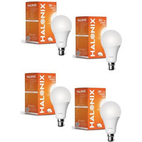 Halonix 20W Led Bulb | Cool Day Light (6500K)| Base- B22 | Energy Efficient | Surge Protection | Pack Of 4