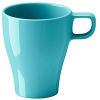 Ikea Stoneware Coffee Mug (250Ml, Turquoise)