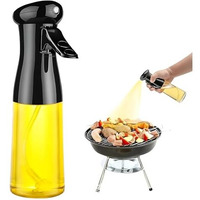 Inkulture 2-In-1 Oil Sprayer For Cooking, 250 Ml Glass Olive Oil Mister, Salad Making Accessory Cooking Oil Sprayer (1 Piece)