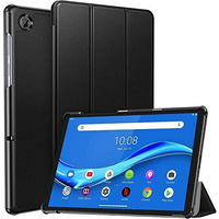 Proelite Ultra Sleek Smart Flip Case Cover For Lenovo Tab M10 Fhd Plus X606V / Tb-X606F / Tb-X606X 10.3 Inch Tablet, Black (Fits 1St & 2Nd Gen Both)