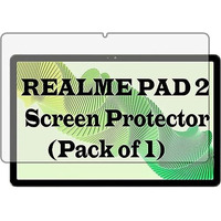 Youth Mobi Tempered Glass Screen Protector Compatible With Realme Tablet Pad 2 (11.5 Inch) (2023)(Transparent) (Pack Of 1)
