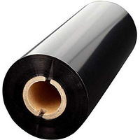 True-Ally 5Pcs 110 X 300 Meters Thermal Transfer Barcode Labels Ribbon Premium Wax For Printer Tsc, Zebra, Citzen, Datamax, Thosiba, Sato Etc. (5)