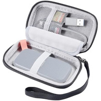 Zorbes Hard Carrying Case Storage Bag For Sandisk 480Gb 1Tb 2Tb 4Tb Extreme Pro Portable Ssd Sdssde30 / Sdssde81 Solid State Drive Eva Shockproof Water Repellent Protective Storage Travel Bag