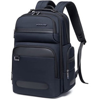 Ah Arctic Hunter Business Backpack For Men 20L Heavy Duty Premium 15.6" 6 Compartment Laptop Backpack 1680D Polyester Padded Laptop Bag Scratch/Water-Resistant Multiple Pockets, Blue