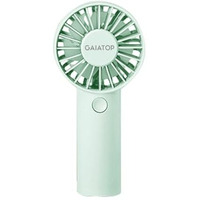 Gaiatop Mini Handheld Fan, Powerful 3 Speed Personal Portable Fan, Usb Rechargeable Hand Fan Cute Small Electric Fan For Makeup Travel Camp Shopping Indoor Outdoor(Green)